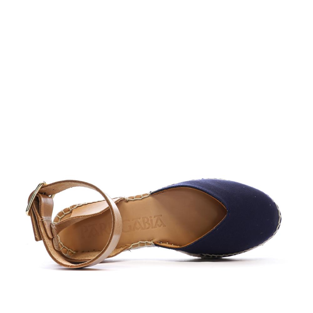 Herren-Sandalen in Marineblau von Pare Gabia, Modell Daniela Ansicht 4