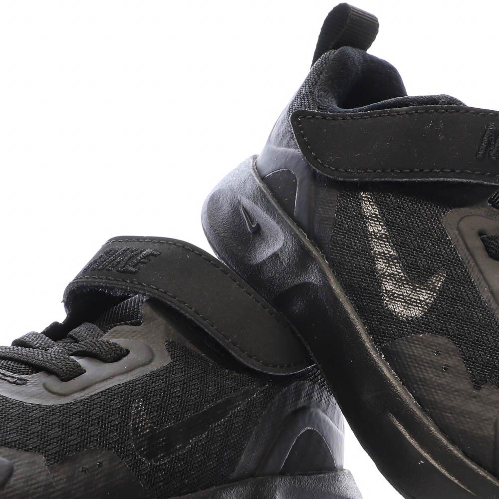 Baskets Noires Garçon Nike Wearallday vue 7