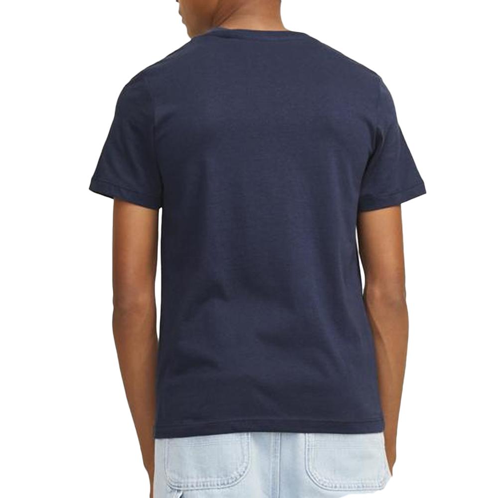 T-shirt Marine Garçon Jack & Jones Jeans vue 2