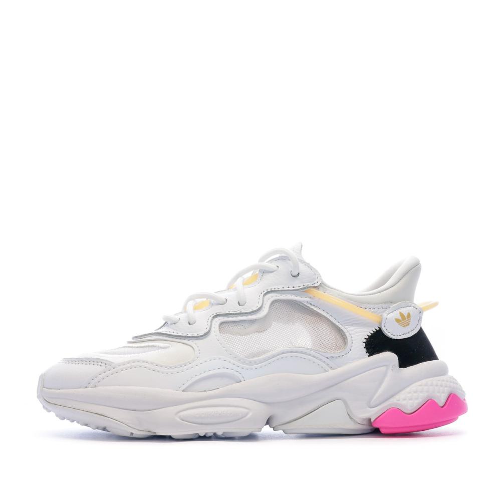 Baskets Blanches Femme Adidas Ozweego Lite