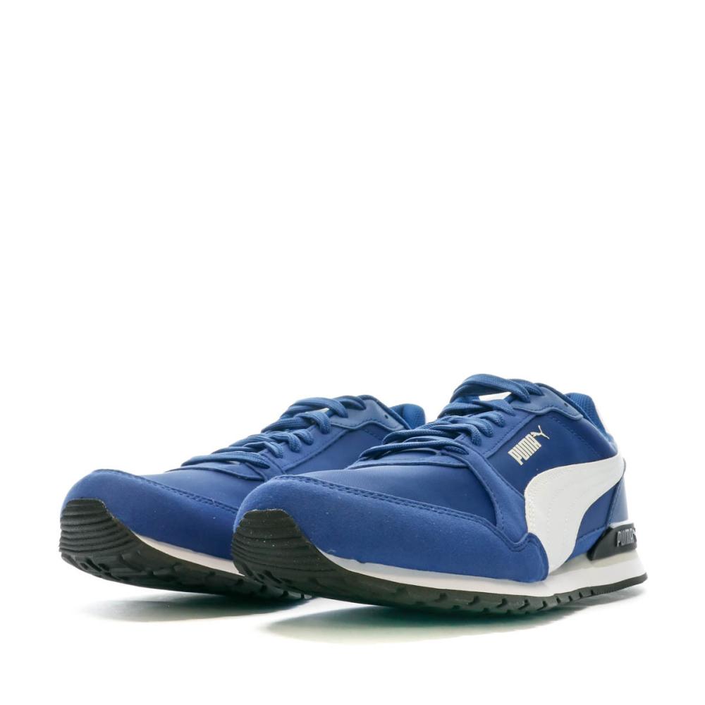 Baskets Bleu Homme Puma St Runner vue 6