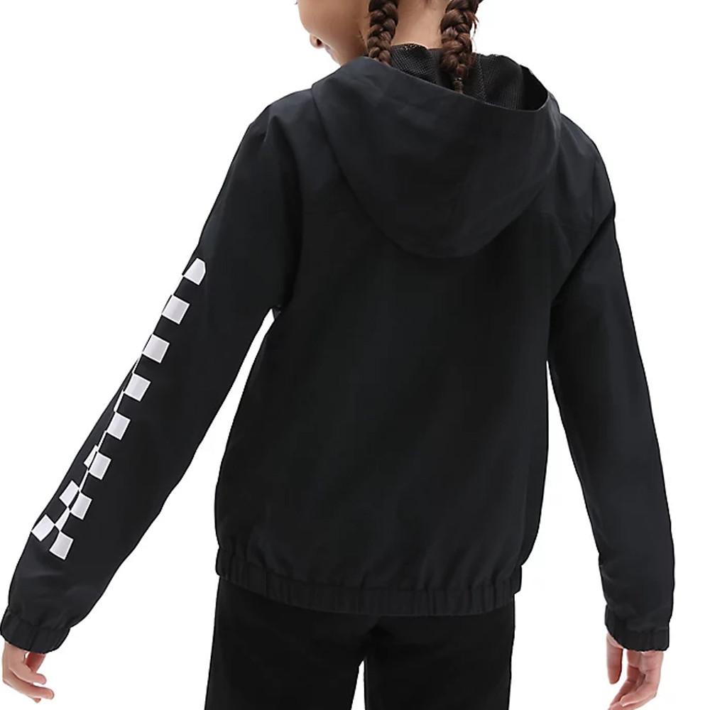 Veste Noir Fille Vans Kastle Clas vue 2