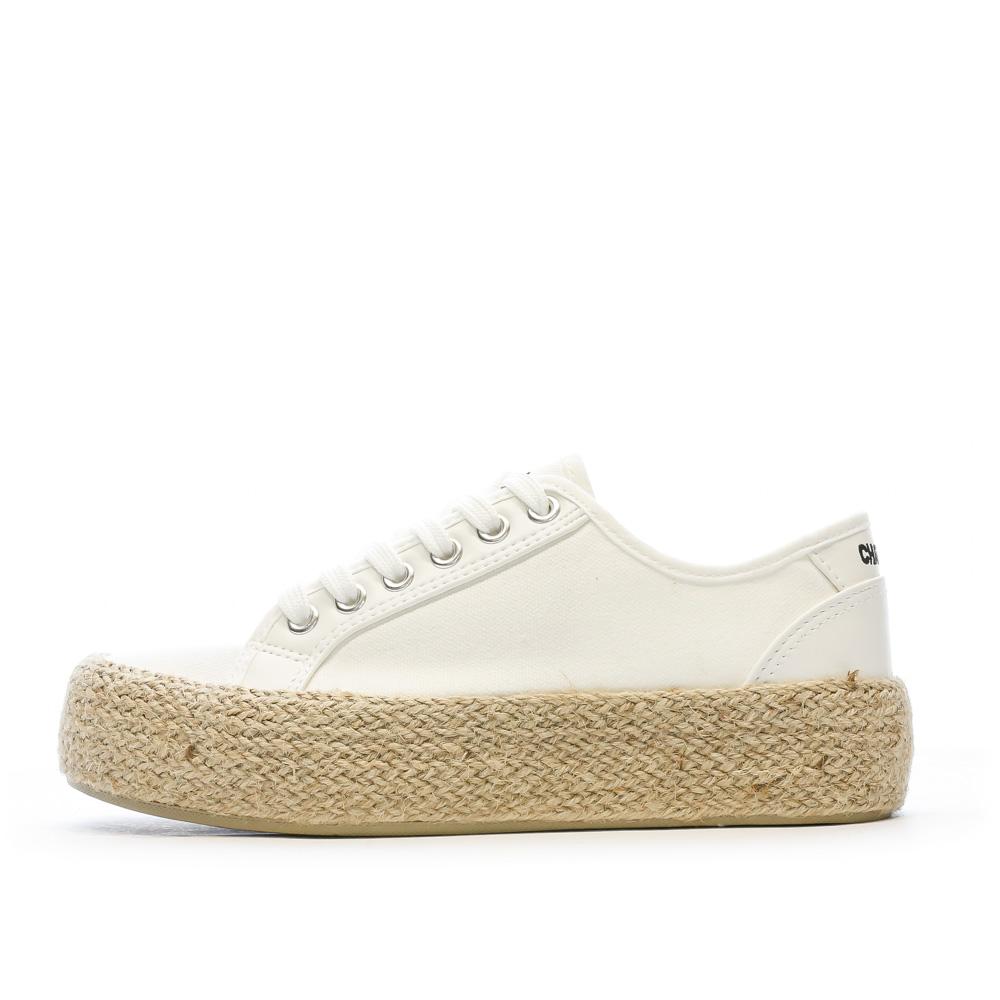 Chattawak Mujer Blanco Zapatillas Paco barato