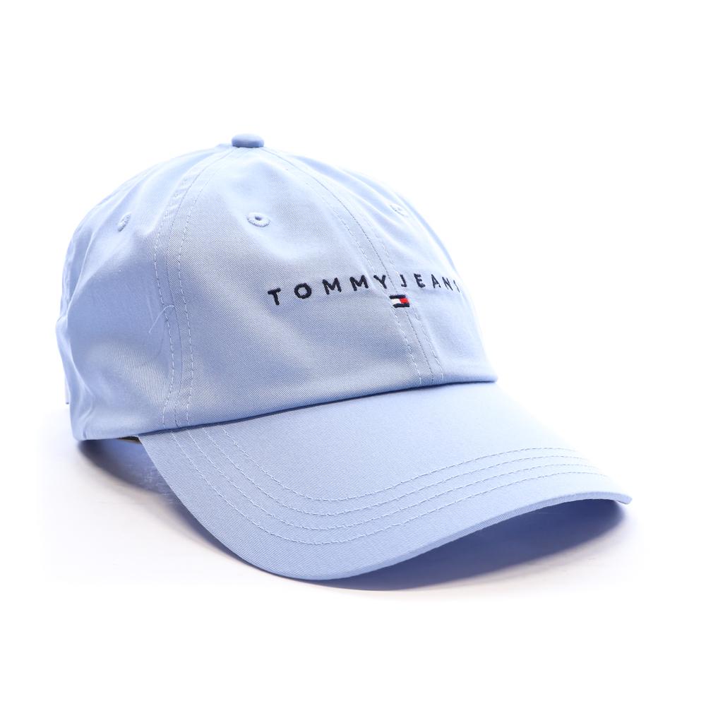 Casquette Bleue Mixte Tommy Hilfiger Linear Logo 6 vue 2