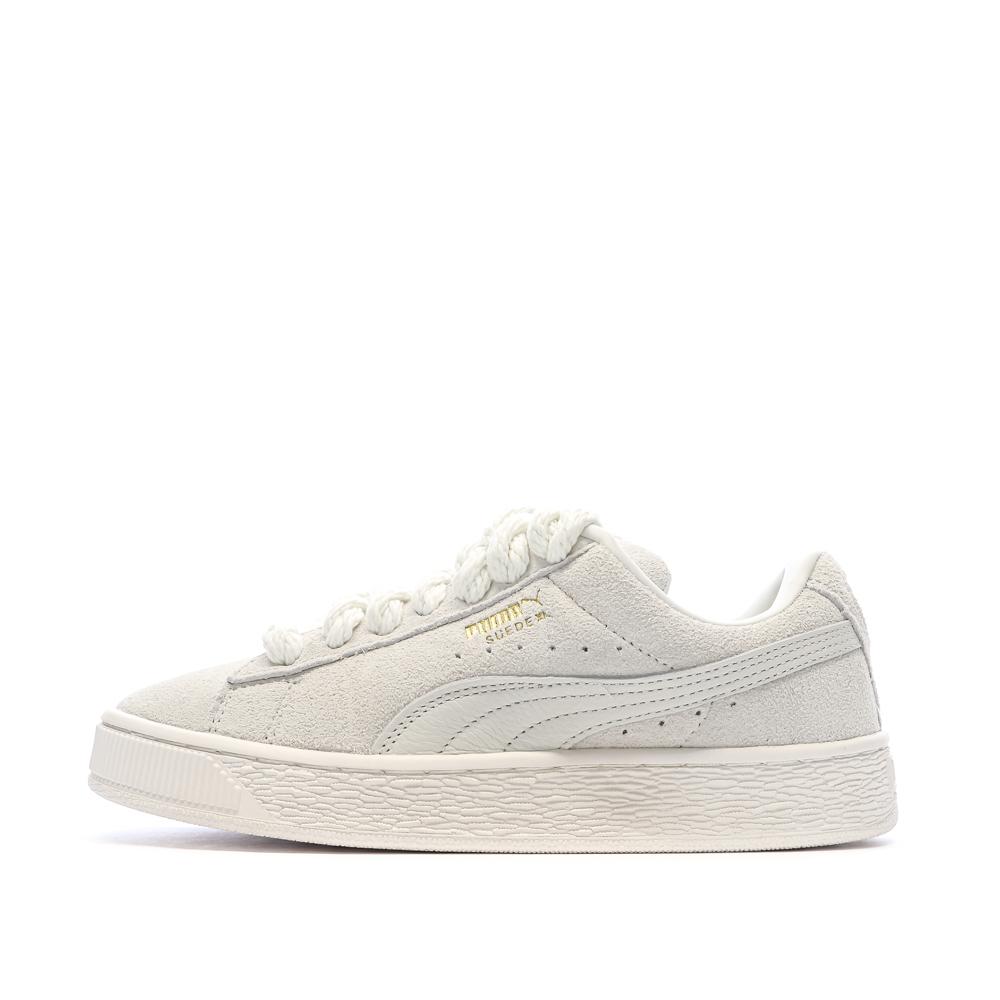 Baskets Beige Mixte Puma Suede Xl Rope pas cher