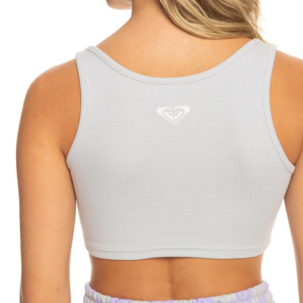 Crop top Gris Femme Roxy Kelia vue 2