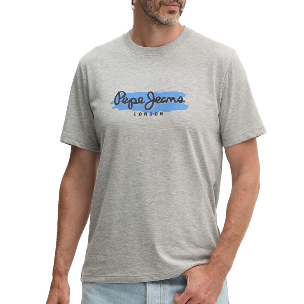 T-shirt Gris Homme Pepe jeans Arsham pas cher