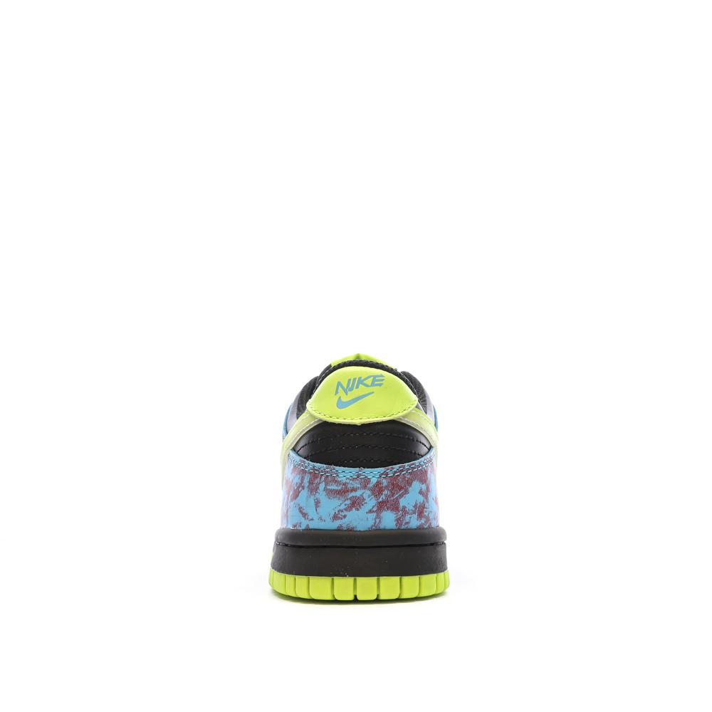 Baskets Noire/Verte Garçon Nike Dunk Low vue 3