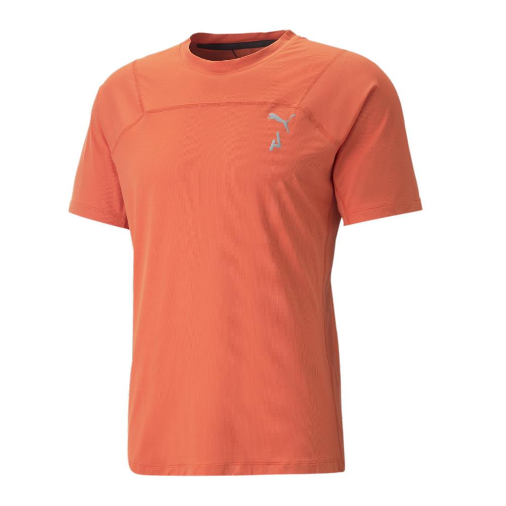 T-shirt de Running Orange HommePuma Coolcel pas cher