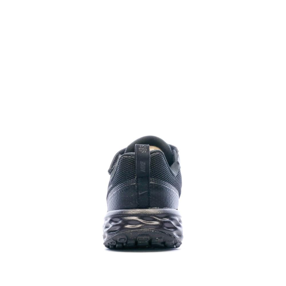 Baskets Noir Garçon Nike Revolution 6 vue 3