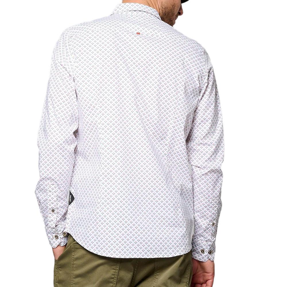 Chemise Blanche/Marine Homme Kaporal KALU vue 2