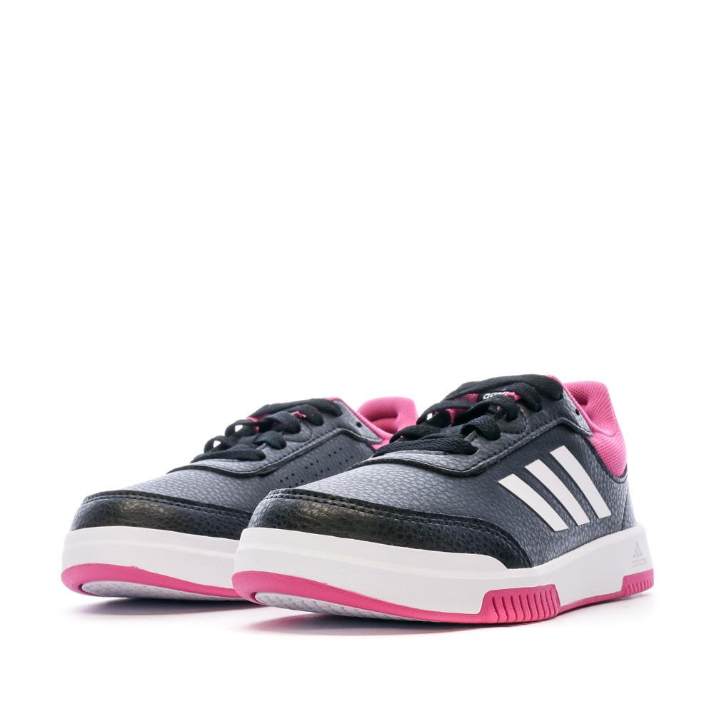 Basket Noir Fille Adidas Tensaur Sport vue 6