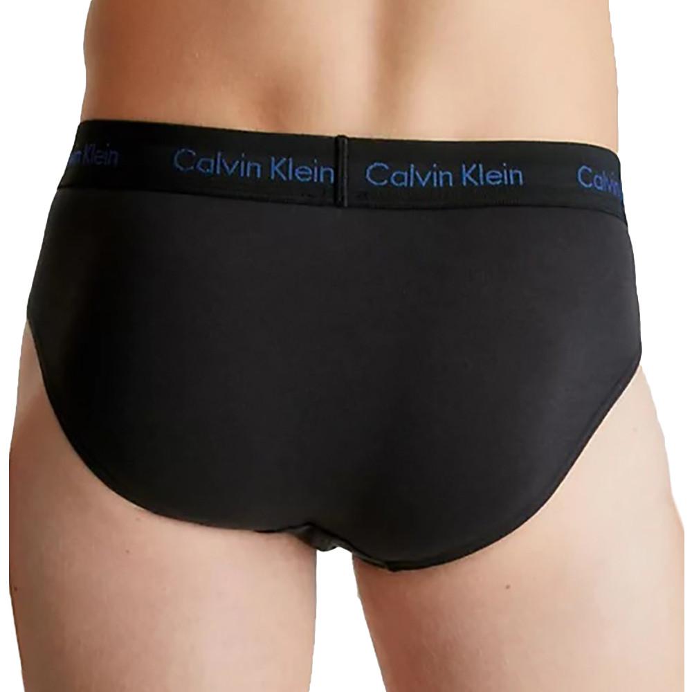 X3 Slip Noir Homme Calvin Klein Jeans Brief vue 3