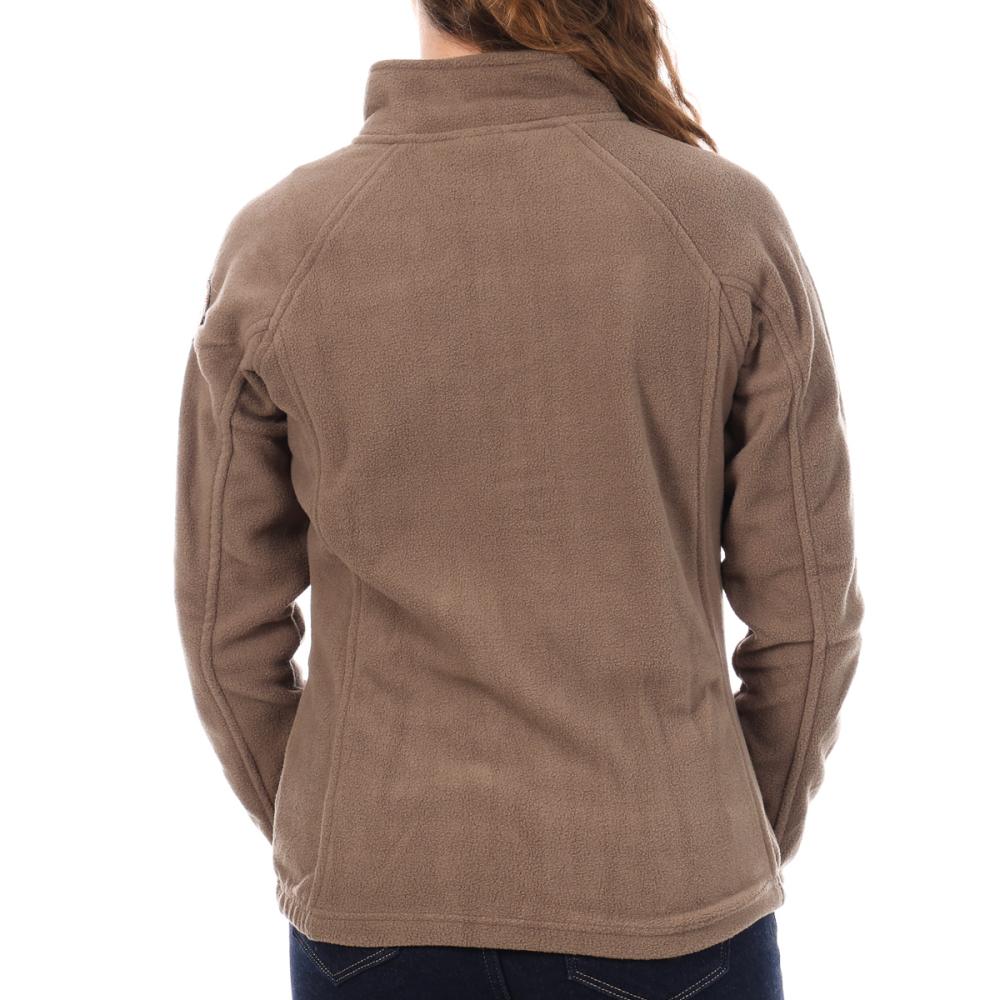 Sweat Polaire Marron Femme Best Mountain Victoria vue 2