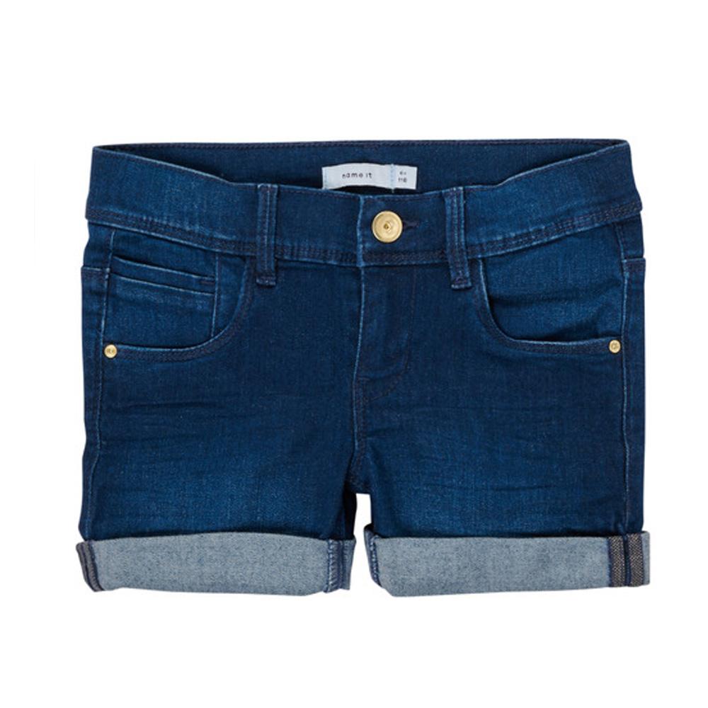 Short Bleu Foncé Fille Name it Frose pas cher