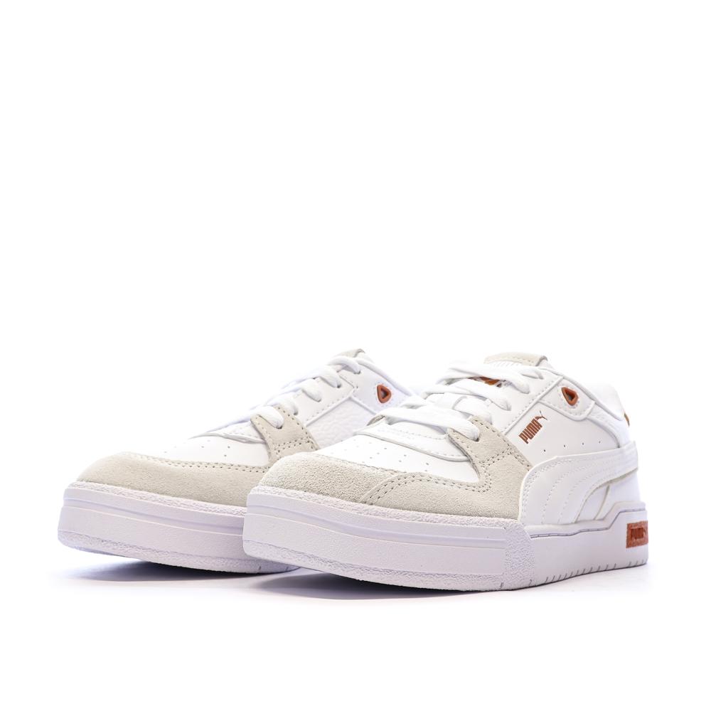 Baskets Ecru/Orange Garçon Puma Ca Pro Glitch Sd vue 6