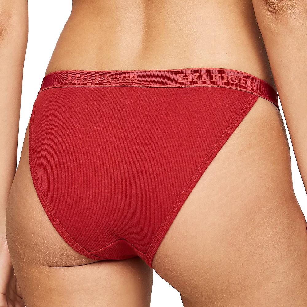 Culotte Rouge Femme Tommy Hilfiger Dark vue 2