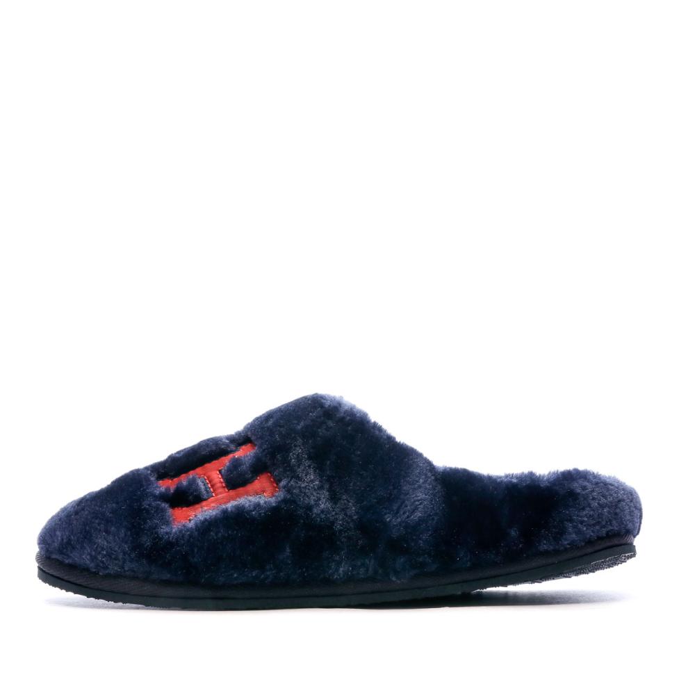 Chaussons Marine Femme Tommy Hilfiger Marthe pas cher