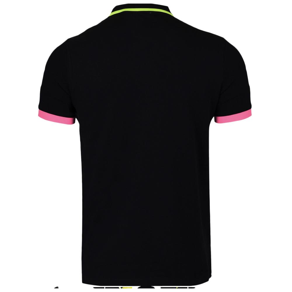 Polo Noir Homme US Polo ASSN RAMS vue 2