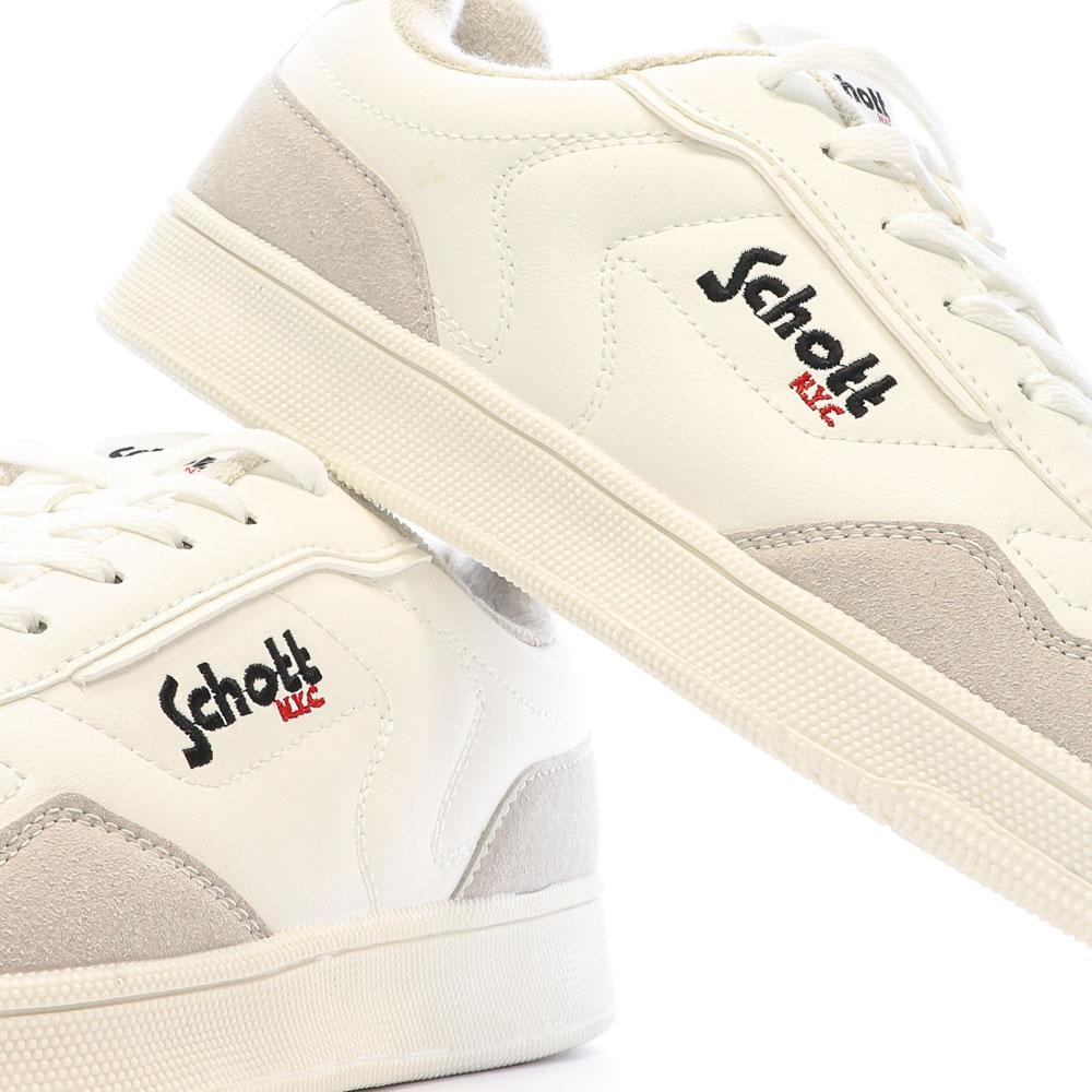 Baskets Blanc Homme Schott Titan vue 7