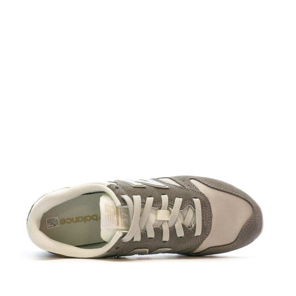 Baskets Grise Femme New Balance 373 vue 4