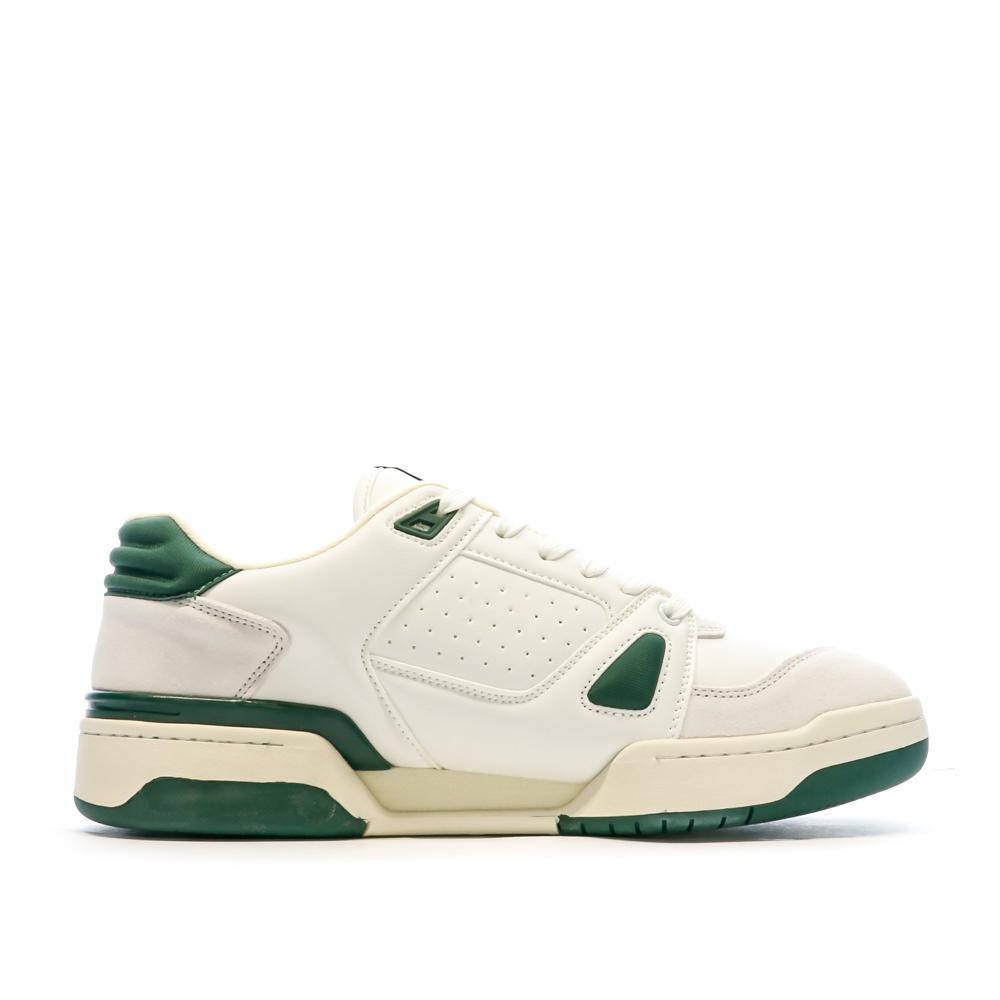 Baskets Blanche/Verte Homme Sergio Tacchini Milano vue 2
