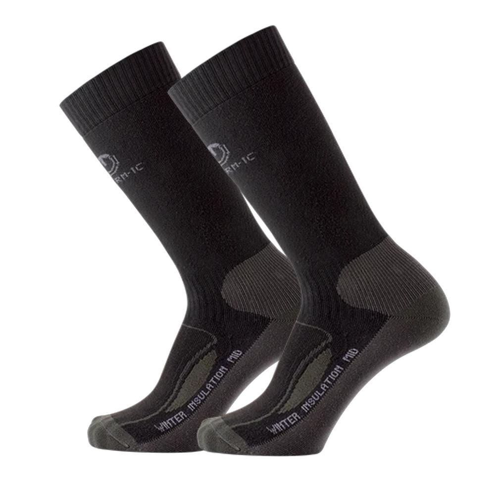 X1 Paire de Chaussettes Noir Femme Term-ic Winter Insul pas cher