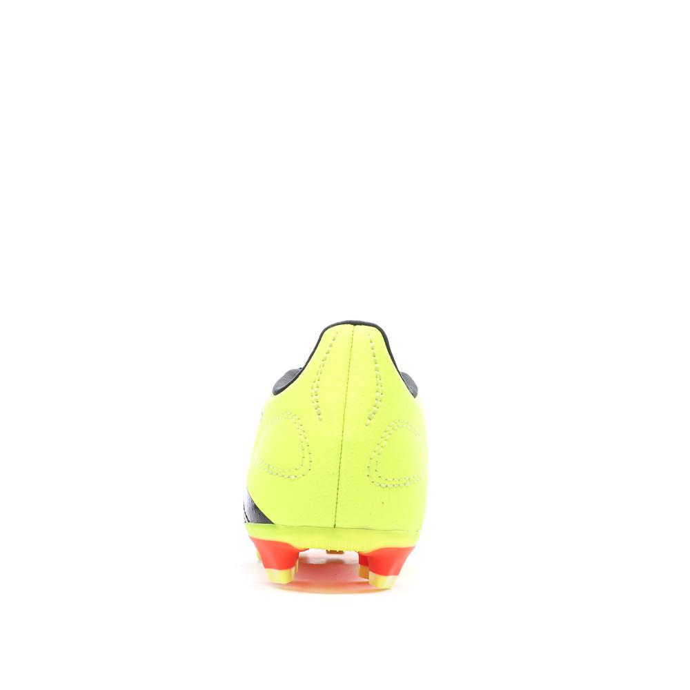 Chaussures de Foot Jaunes Junior Adidas Predator Club FxG vue 3