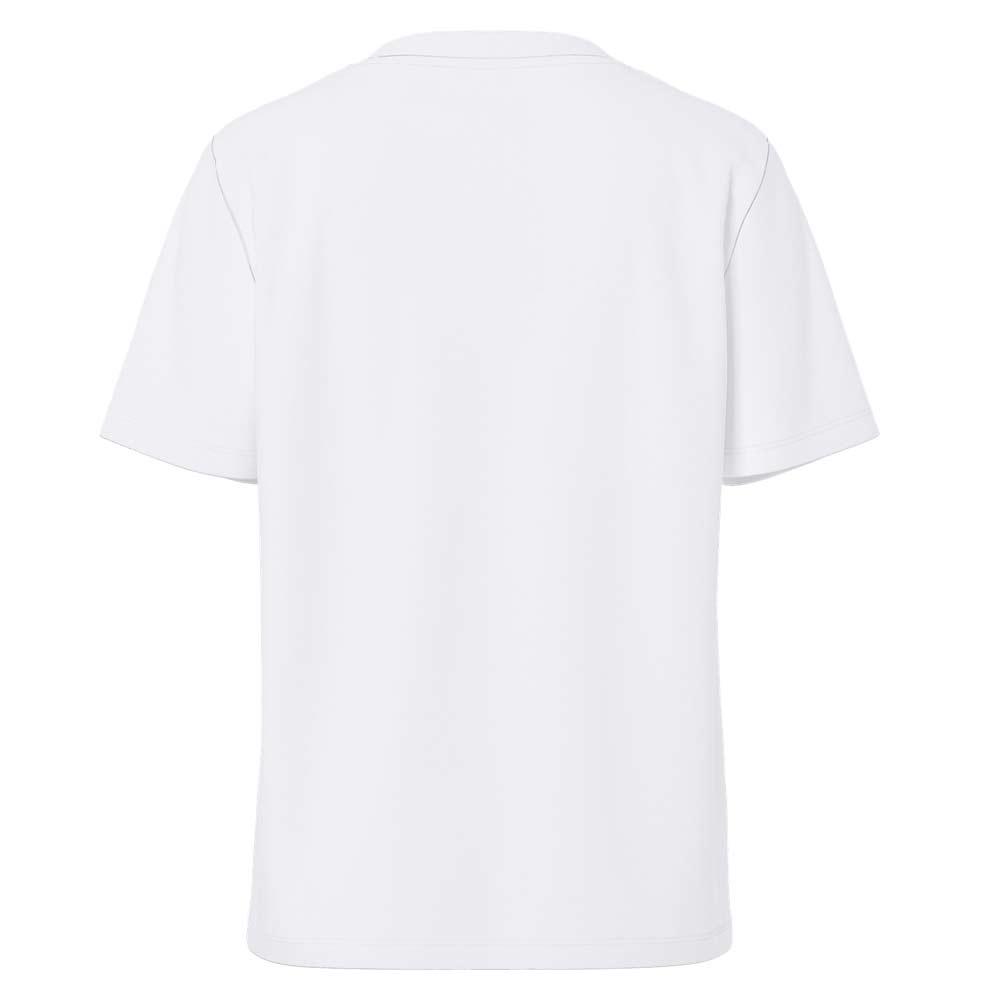 T-Shirt Blanc/Rouge Femme Pieces Pcoda vue 2