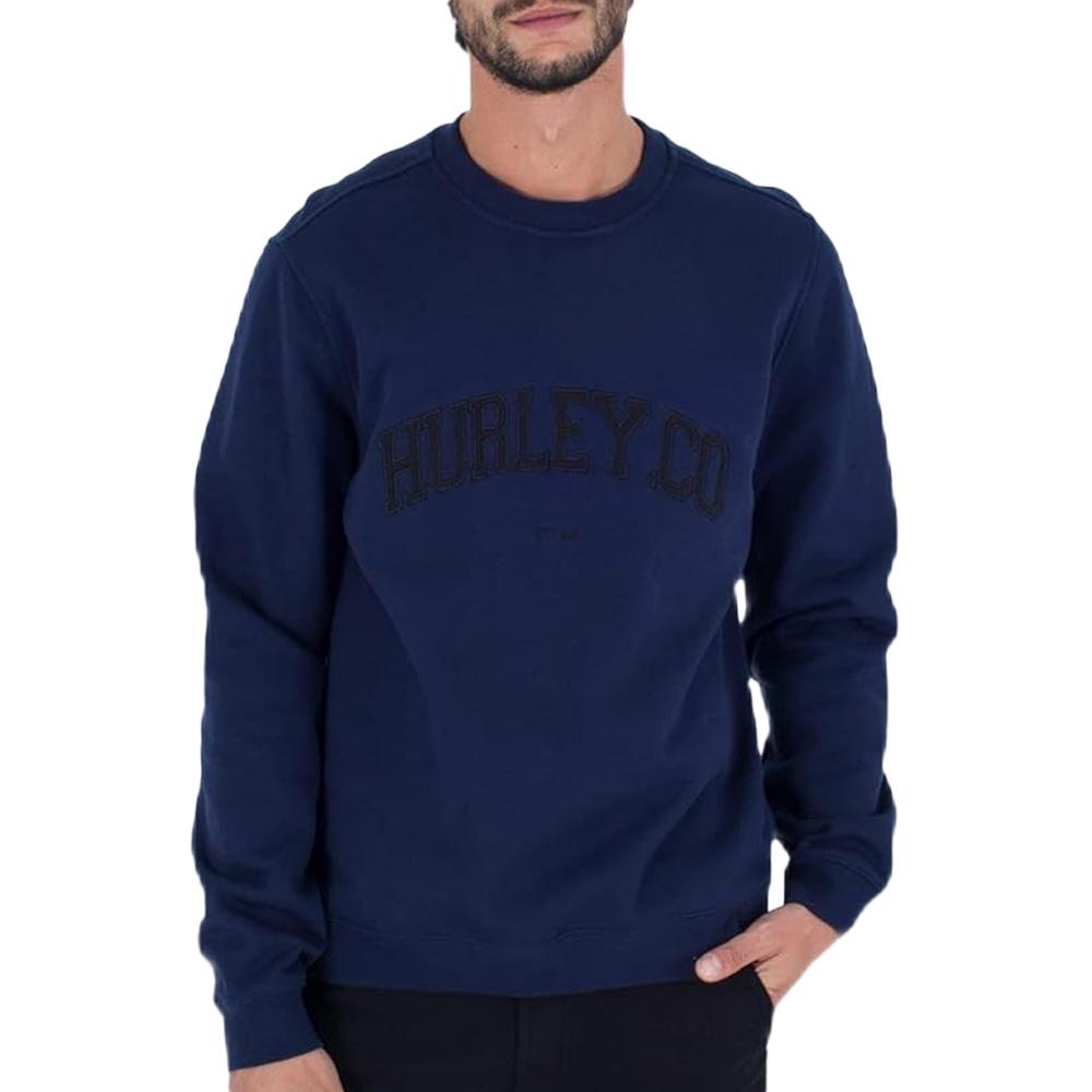 Sweat Marine Homme Hurley Applique vue 2