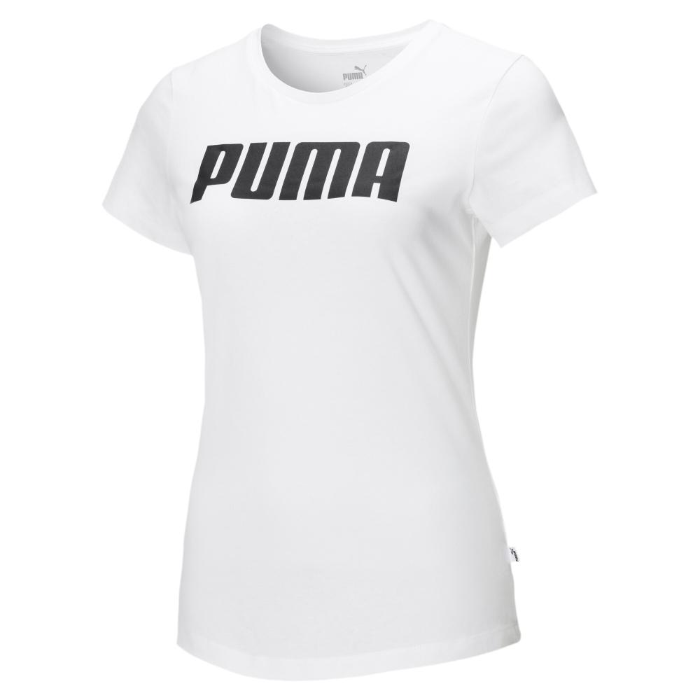 T-shirt Blanc Femme Puma Essential 854782 pas cher
