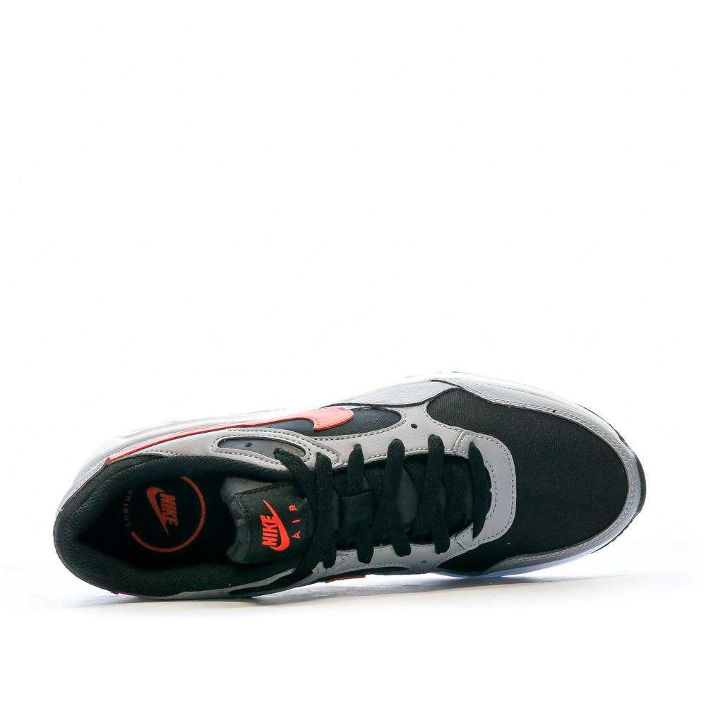 Baskets Grise/Noire/Rouge Homme Nike Air Max vue 4