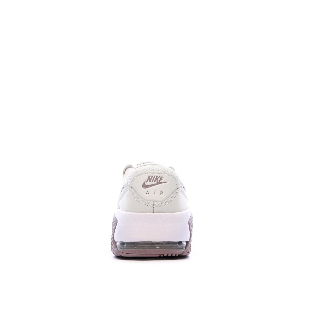 Baskets Écru/Violet Fille Nike Air Max Excee vue 3