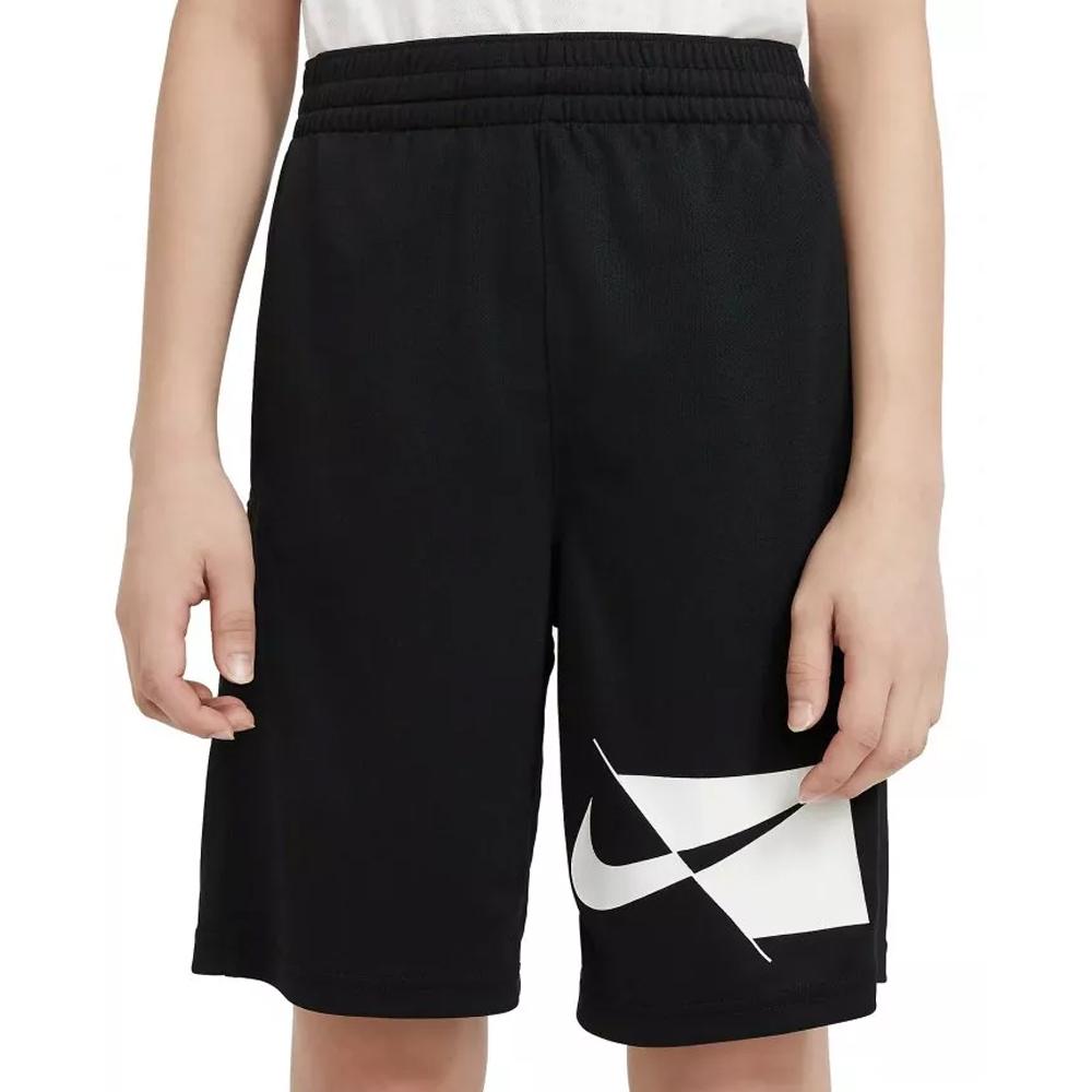 Short Noir Junior Nike Dri-Fit pas cher