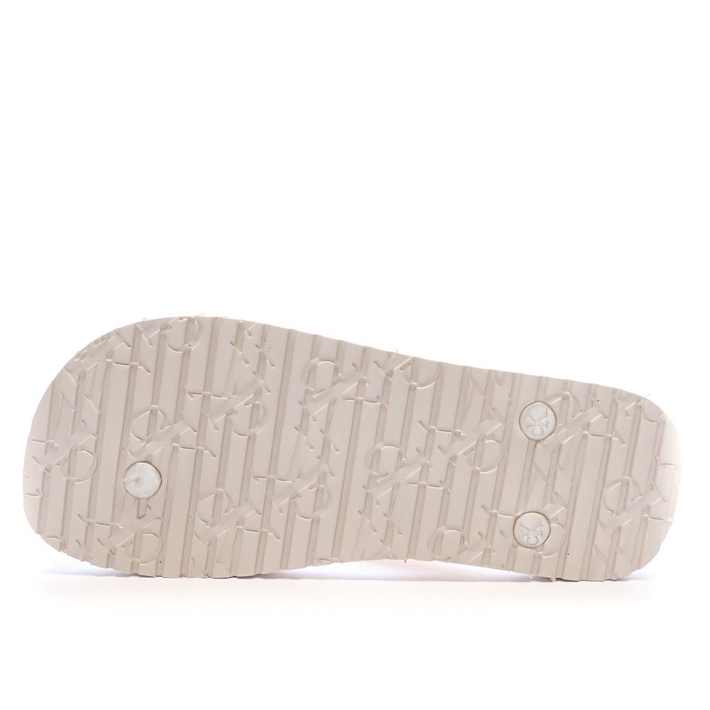 Tongs Rose Femme Calvin Klein Jeans Flip Flop Tpu Metall vue 2
