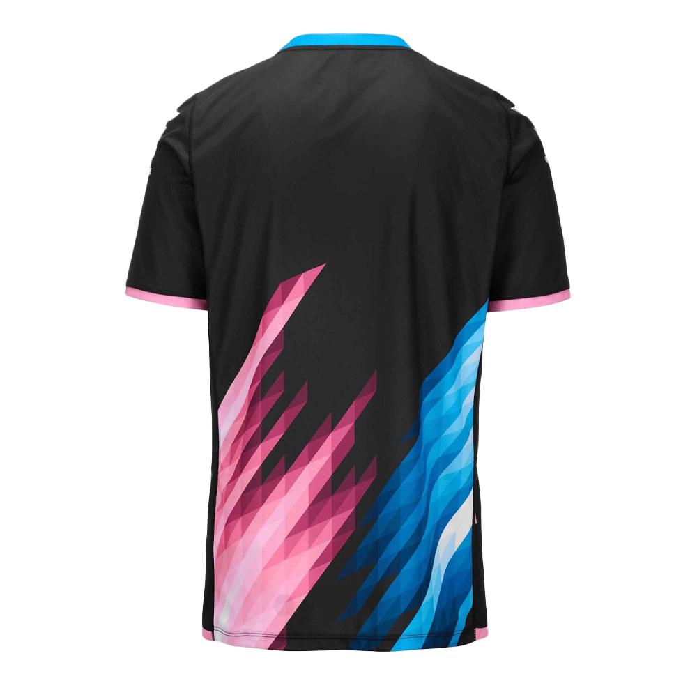 Maillot Noir/Turquoise Garçon Kappa Kombat vue 2