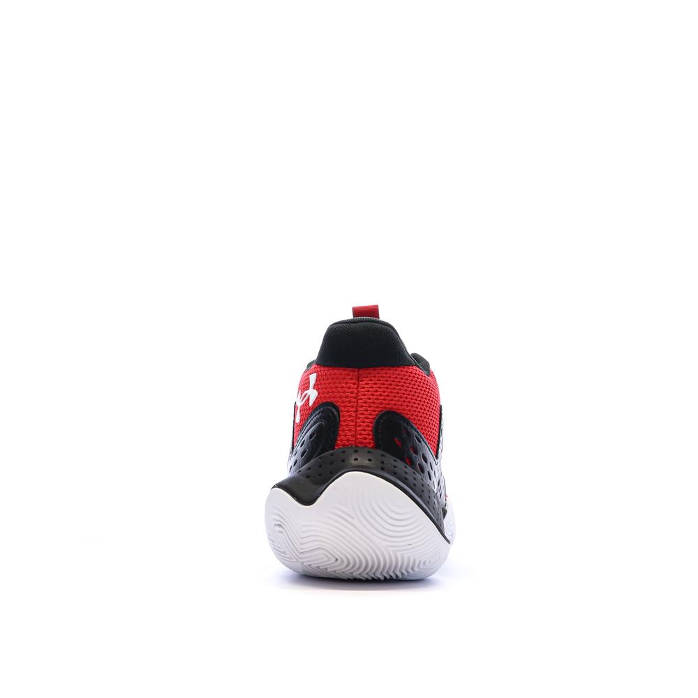 Baskets Noires/Rouges Homme Under Armour 3026634 vue 3