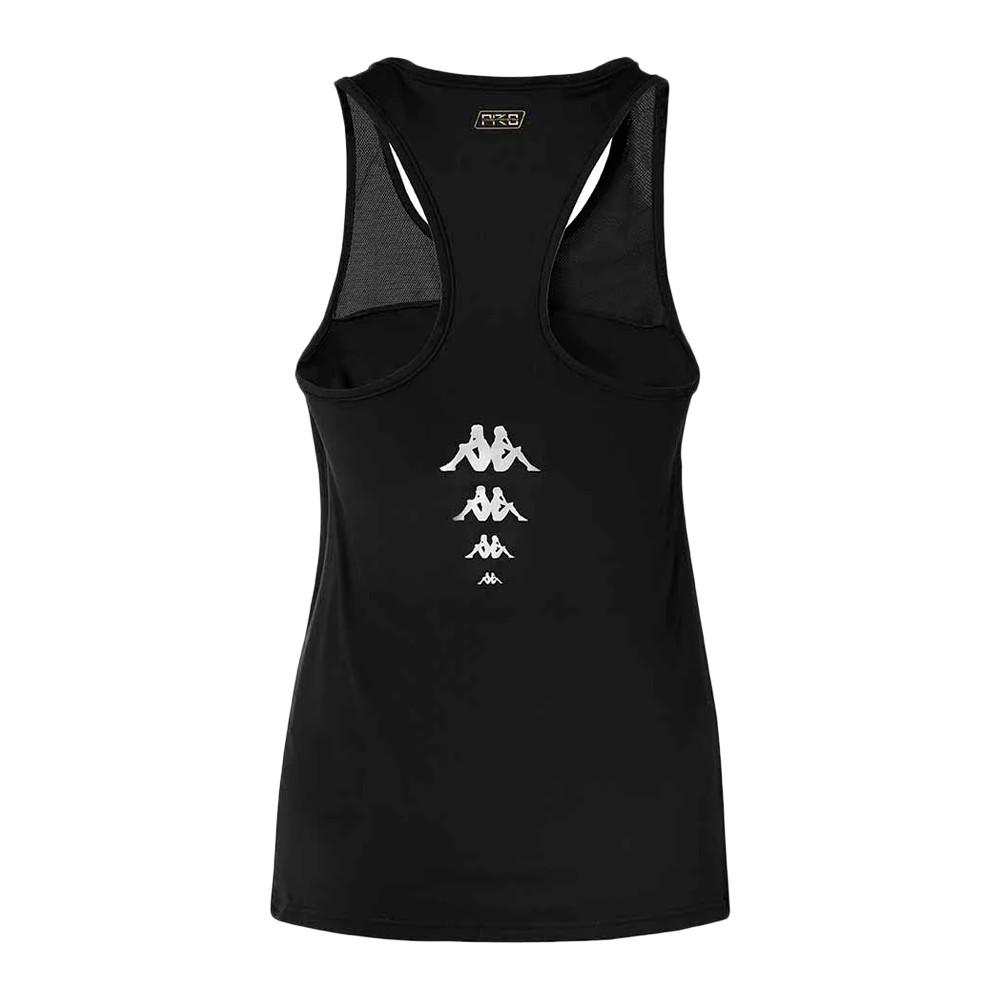 Débardeur Noir Femme Kappa Kombat Egira vue 2