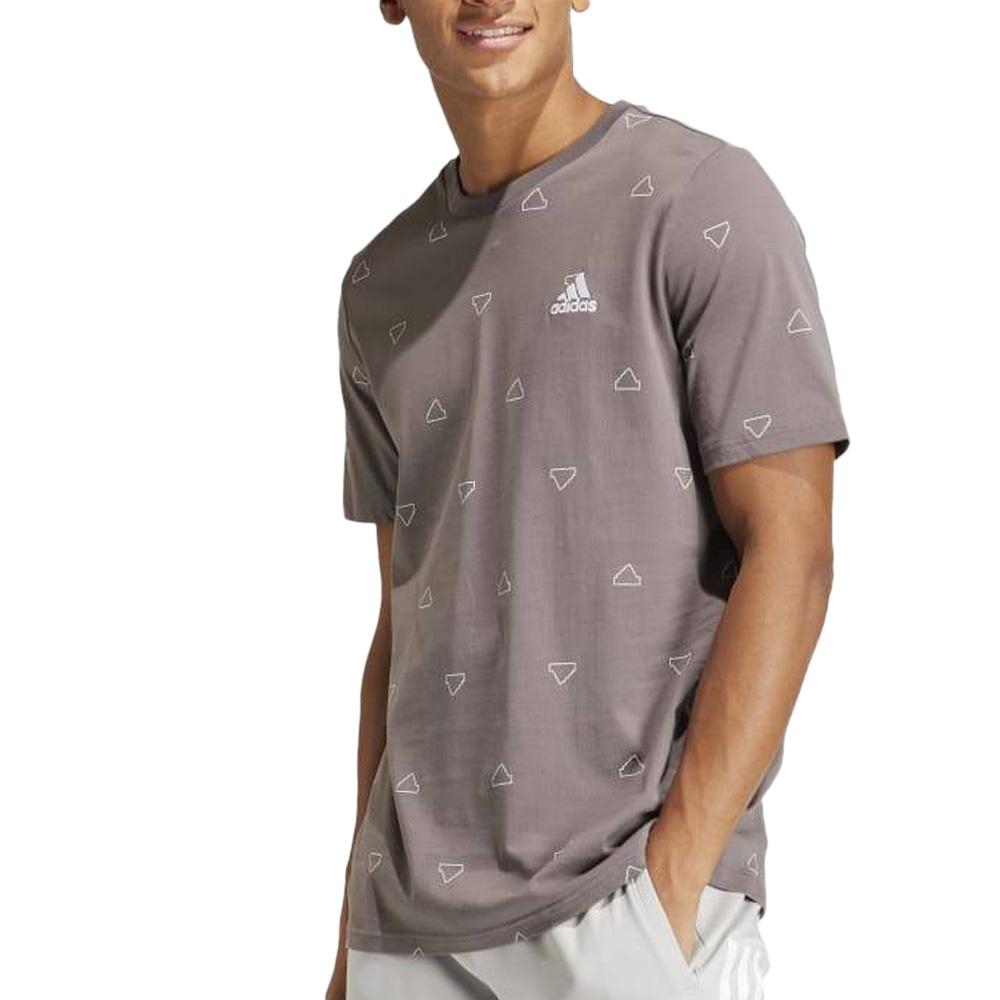 Camiseta gris para hombre Adidas IU0283 barato