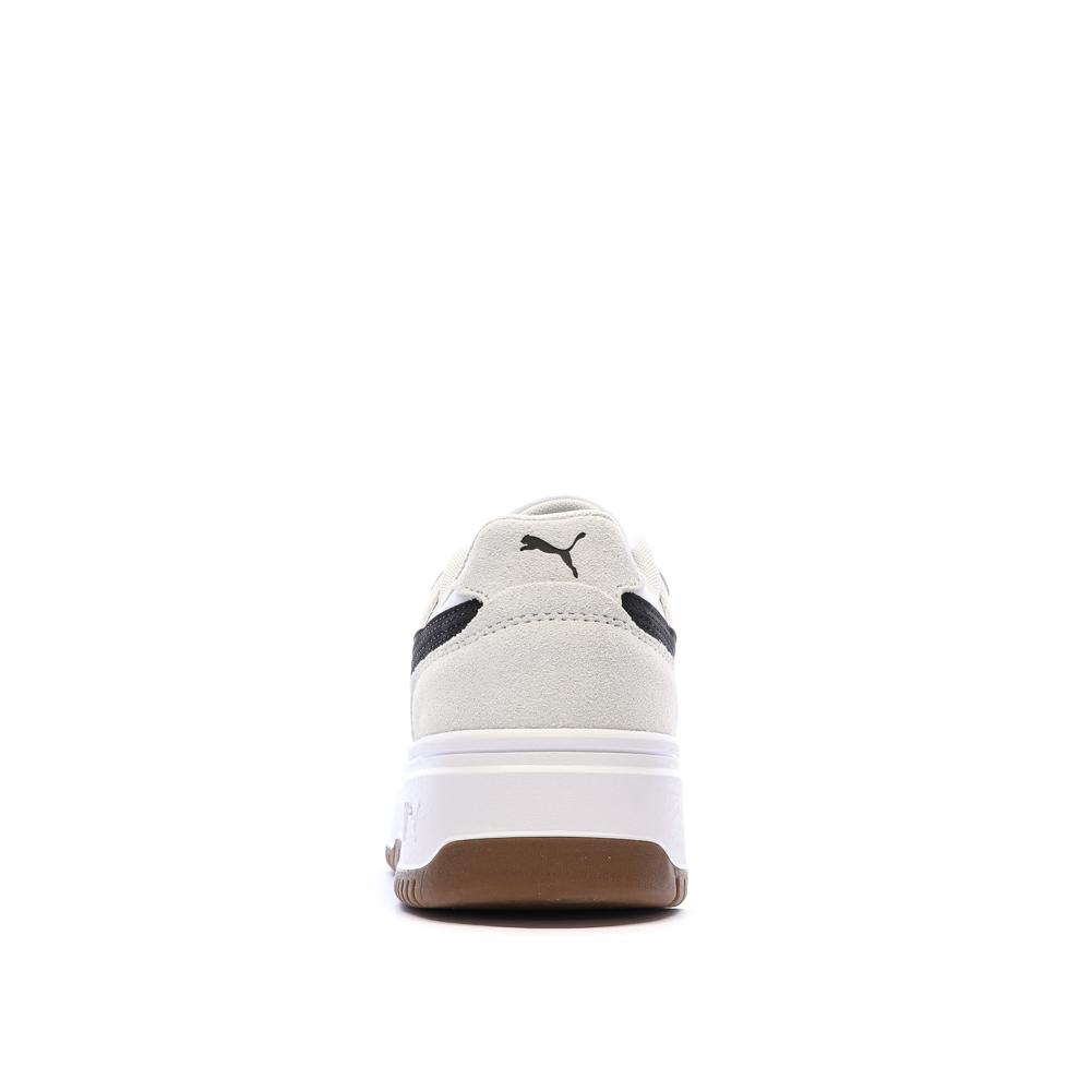 Baskets Blanches/Noires Femme Puma Rebound Low vue 3