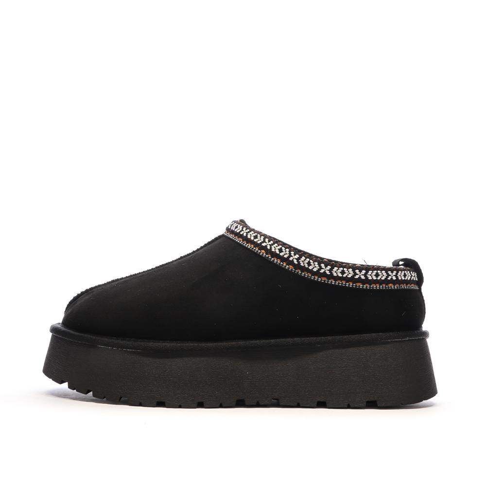 Boots Noires Femme Xti Microfiber pas cher