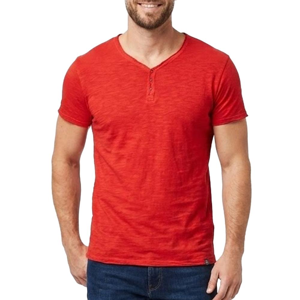 T-shirt Rouge Homme Paname Brothers TAZIO pas cher