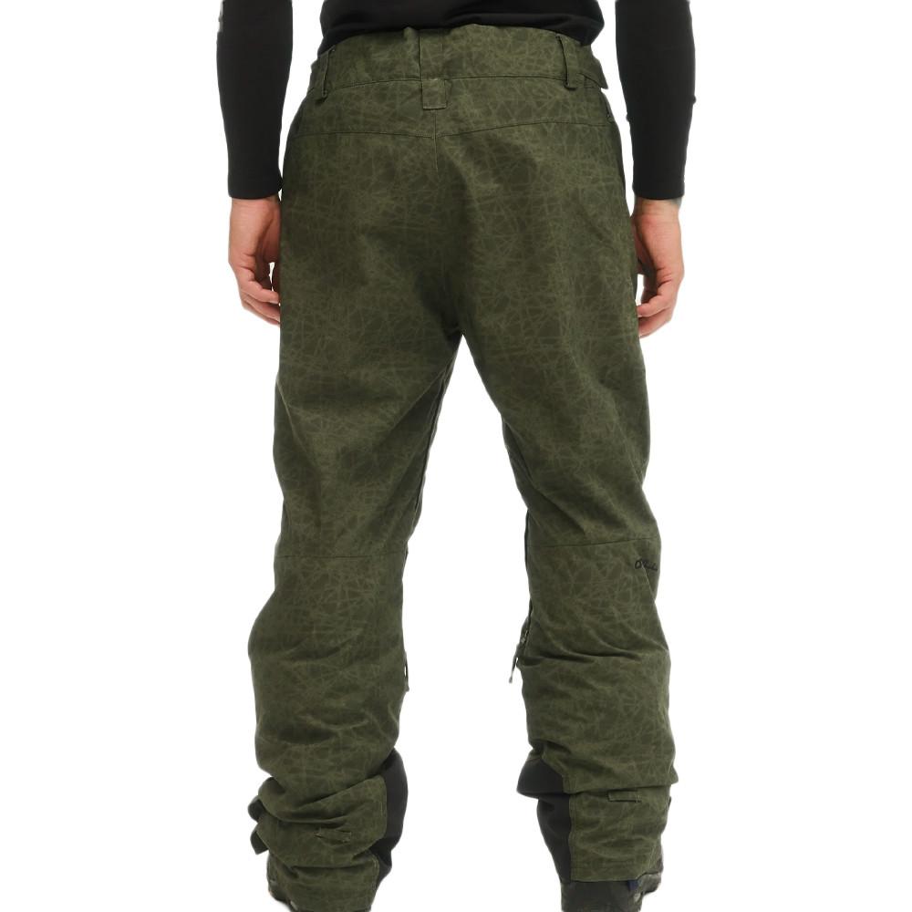 Pantalon de Ski Kaki Homme O'Neill Hammered vue 2