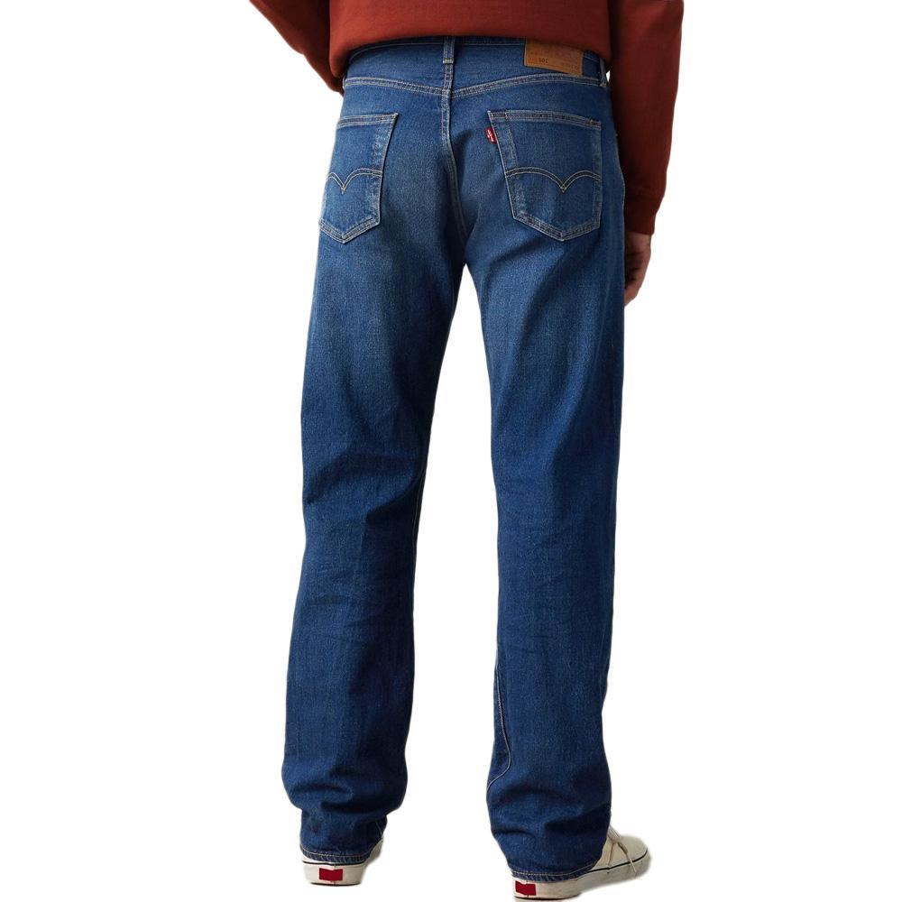 Jeans 501 Bleu Foncé Homme Levi's Original Fit Dark vue 2