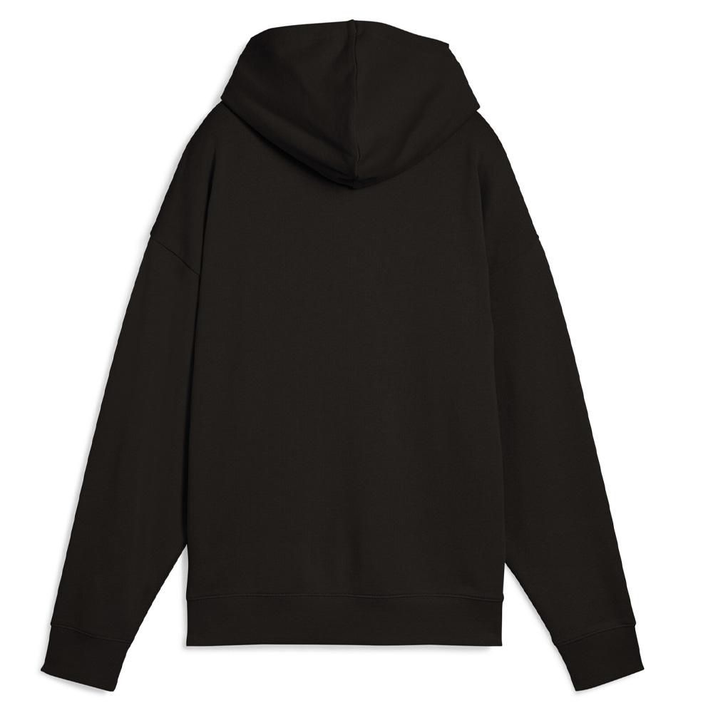 Sudadera con capucha negra para mujer Puma Elevated Comfort ver 2