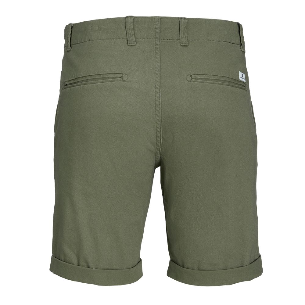 Short Chino Kaki Homme Jack & Jones 12242692 vue 2