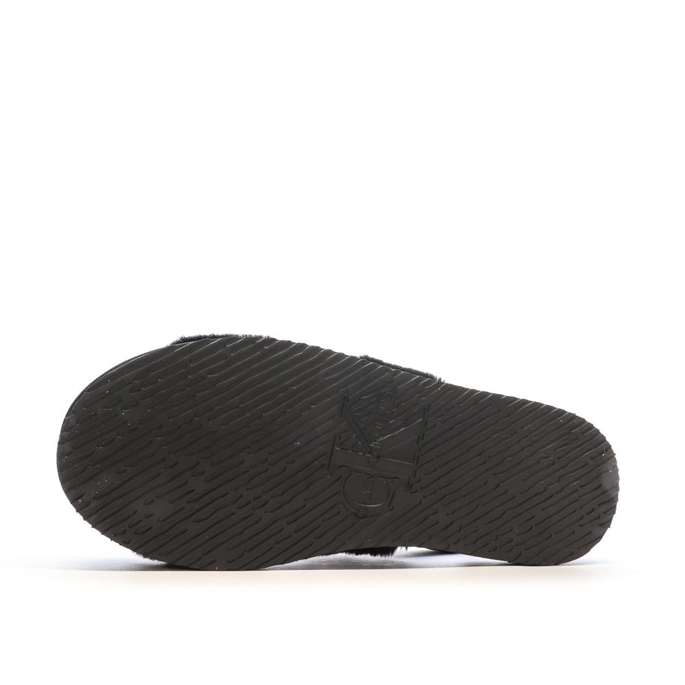 Claquettes Noires Femme Calvin Klein Jeans Home vue 7