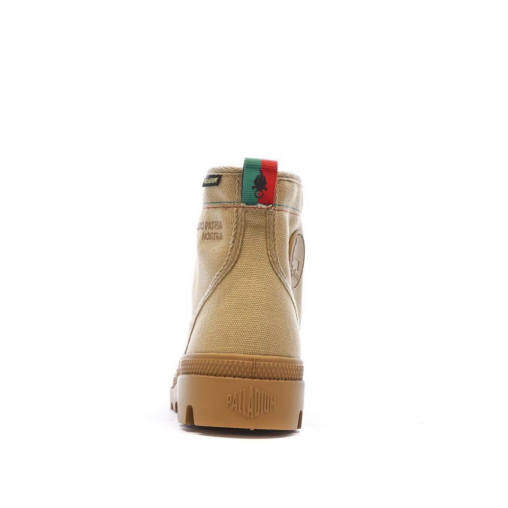 Boots Beige Homme Palladium 78729 vue 3