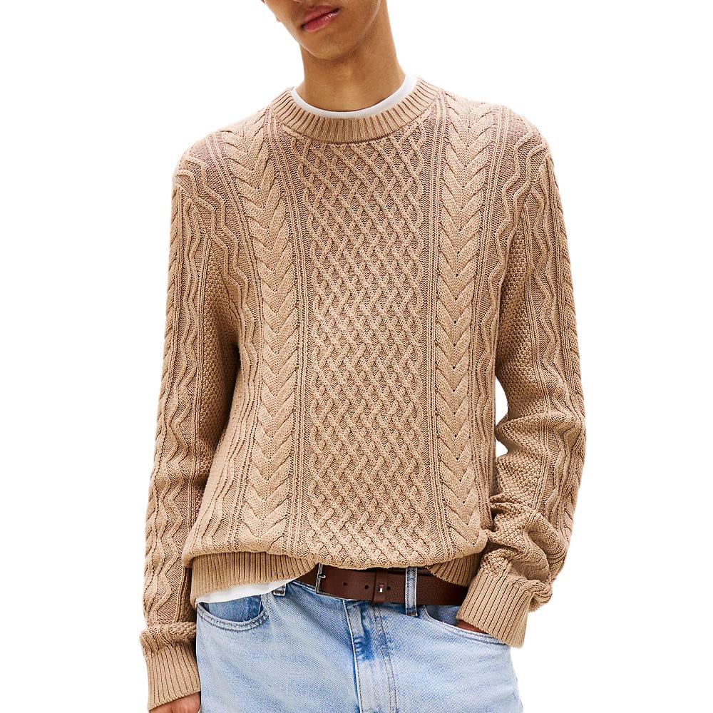 Pull Beige Homme Tommy Hilfiger DM0DM22101 pas cher