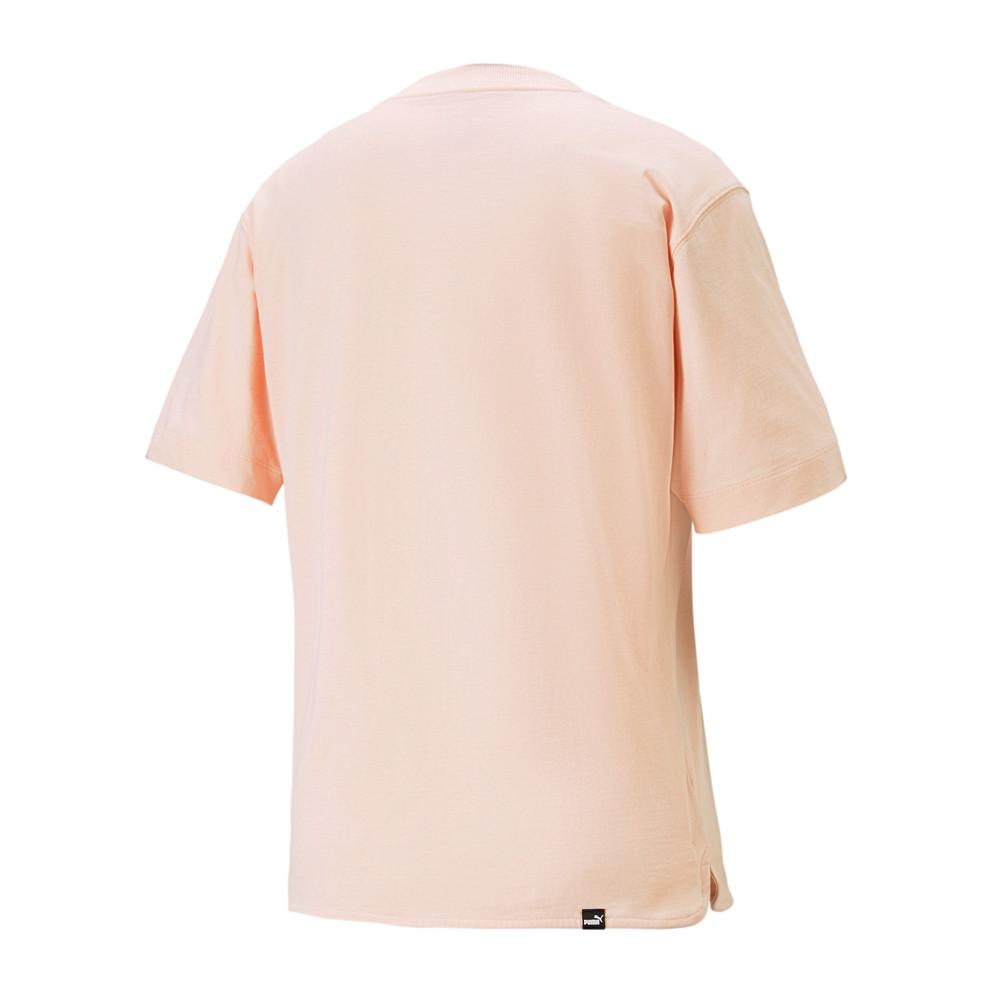 T-shirt Rose Femme Puma 731 vue 2